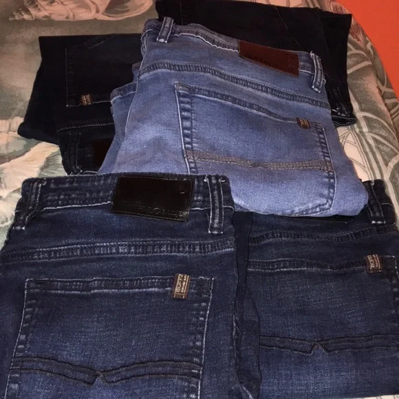 Bundle Lot 5 Pairs Buffalo David Bitton Jeans Men’s 34x30 4 Jackson 1 Axel - Picture 6 of 17